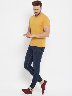 blue light washed denim jeans - 17837893 - Standard Image - 4