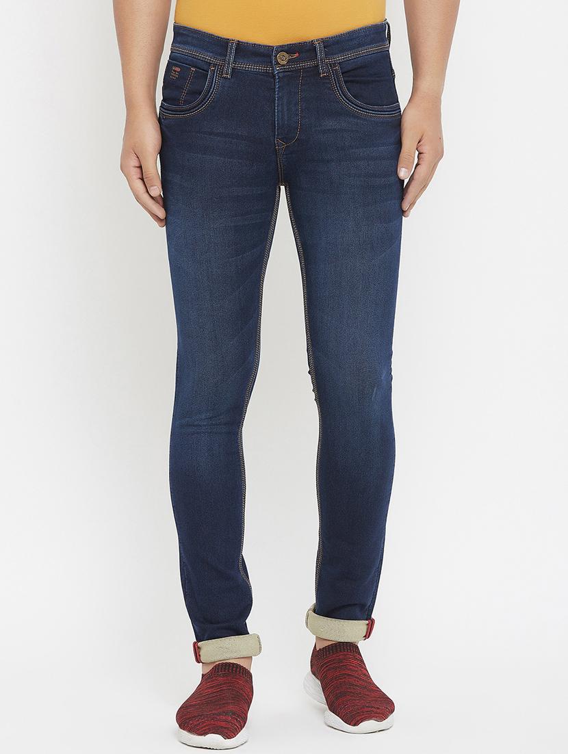 blue light washed denim jeans - 17837893 - Zoom Image - 1