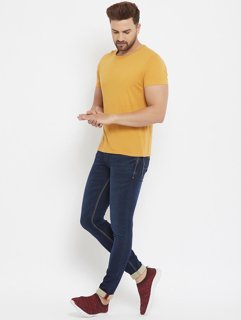 blue light washed denim jeans - 17837893 - Zoom Image - 4