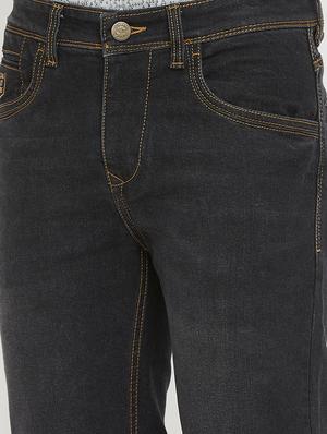 black light washed denim jeans - 17837905 - Standard Image - 5