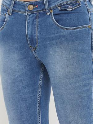 blue light washed denim jeans - 17837929 - Standard Image - 5