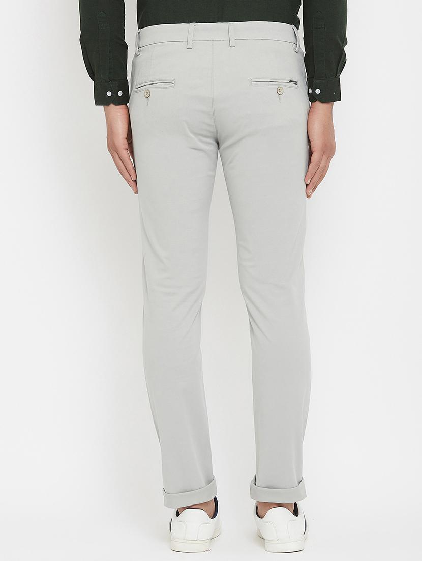 grey solid chinos - 17837933 - Zoom Image - 3