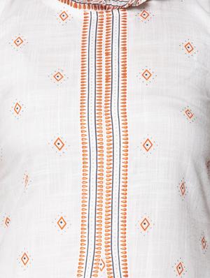 printed kurta palazzo set - 17838135 - Standard Image - 4