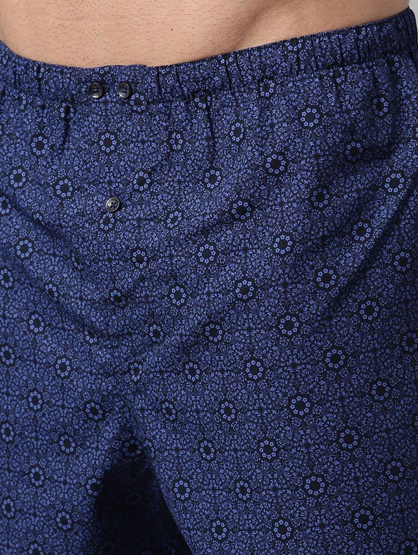 navy blue printed boxer - 17838182 - Zoom Image - 5