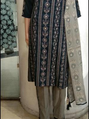 kurti set cotton - 17838194 - Standard Image - 2