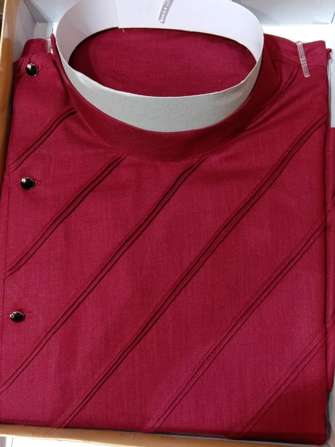red cotton shirt - 17838872 - Zoom Image - 2
