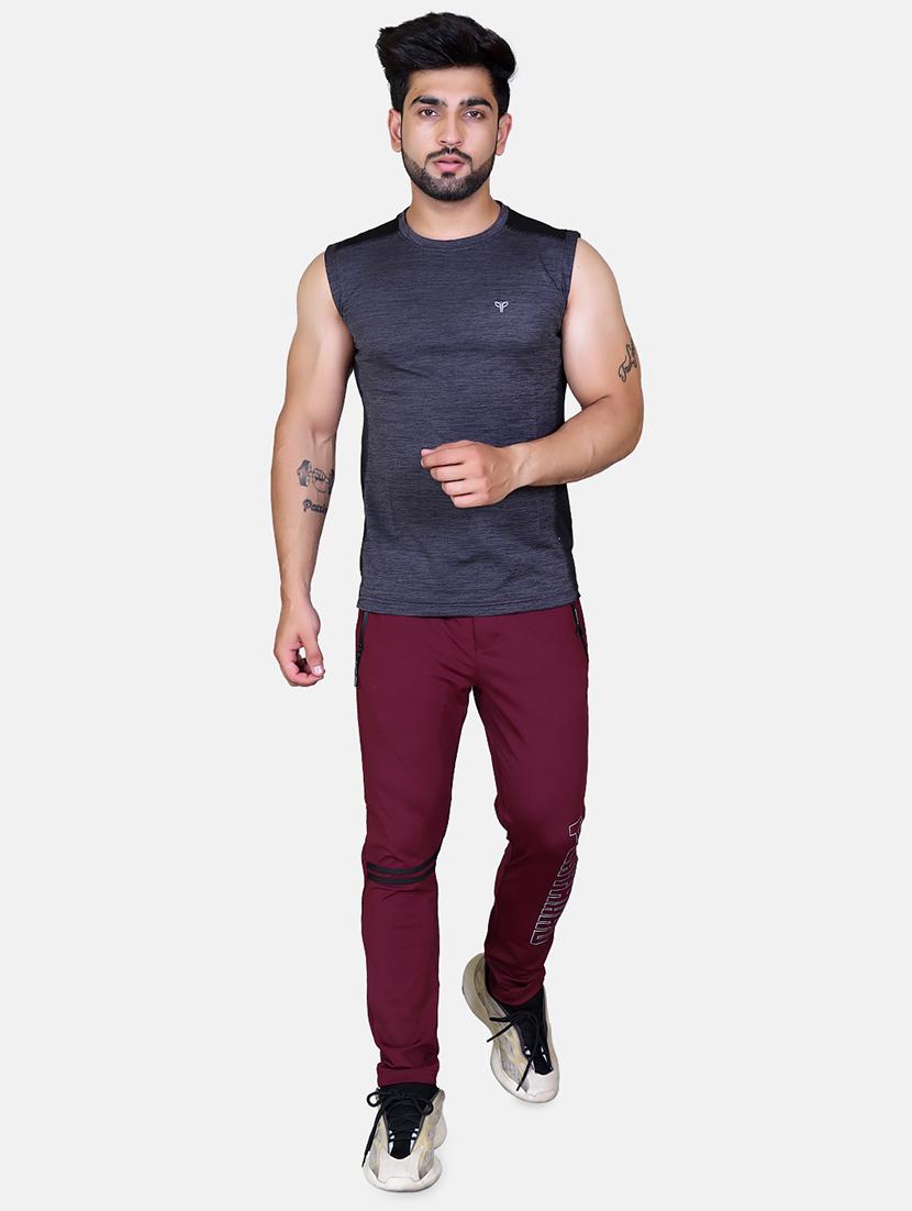 black color block t-shirt - 17838931 - Zoom Image - 4