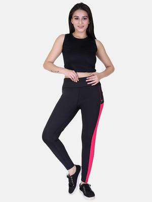 mid rise color block legging - 17838940 - Standard Image - 4