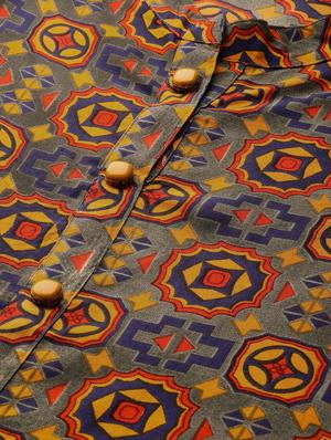 printed straight kurta - 17839014 - Standard Image - 4