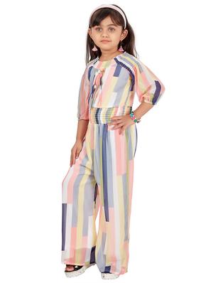 multi colored striped jumpsuit - 17839314 - Standard Image - 2