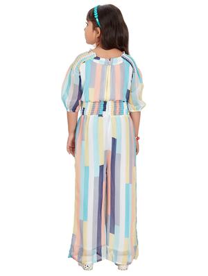 multi colored striped jumpsuit - 17839316 - Standard Image - 3