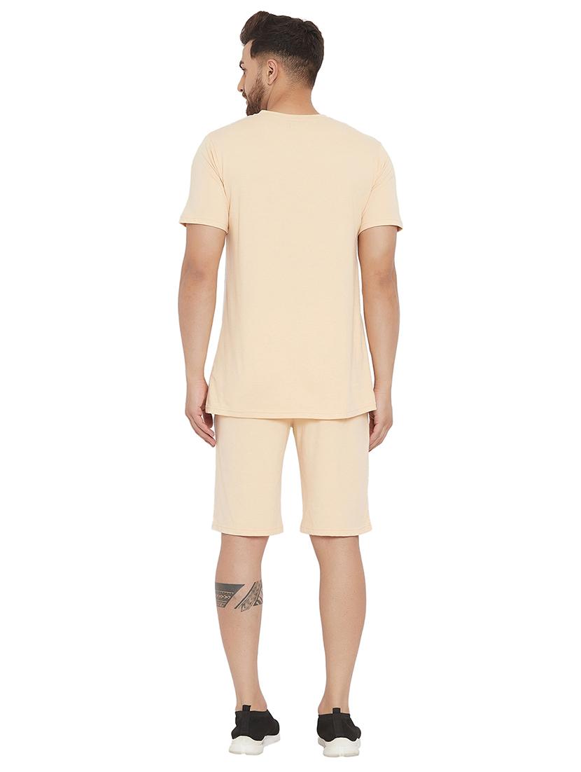 beige taped t-shirt - 17839454 - Zoom Image - 3