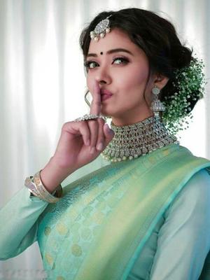 light green color banarasi silk saree - 17839458 - Standard Image - 4