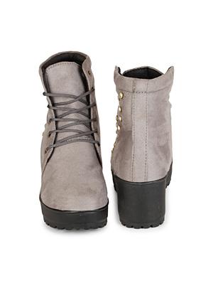 grey ankle boot - 17839471 - Standard Image - 4