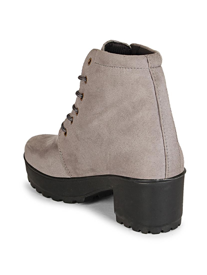 grey ankle boot - 17839471 - Zoom Image - 3