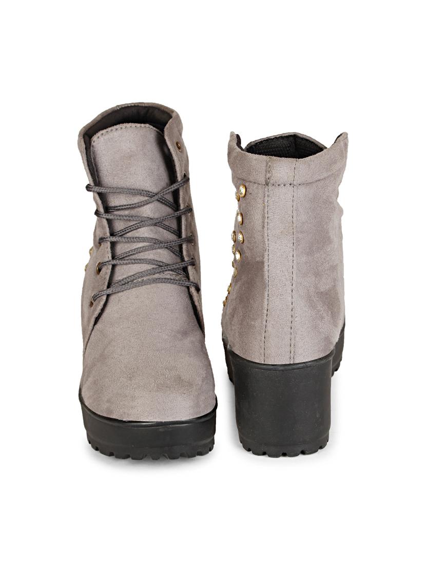 grey ankle boot - 17839471 - Zoom Image - 4