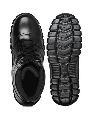 black mesh & synthetic lace up boots - 17839480 - Standard Image - 5
