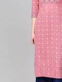women's cotton straight plain kurtis - 17839540 - Zoom Image - 1