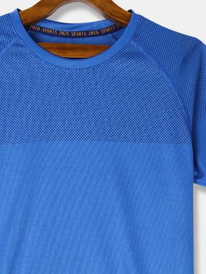 blue cotton tshirt - 17839549 - Standard Image - 3