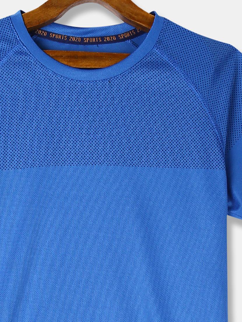 blue cotton tshirt - 17839549 - Zoom Image - 3