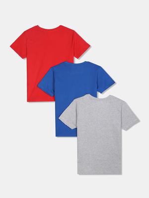 set of 3 printed t-shirt - 17839588 - Standard Image - 2