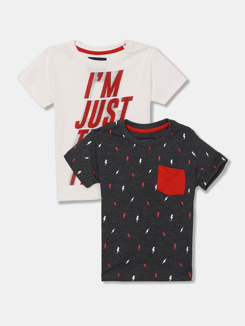 set of 2 printed t-shirts - 17839595 - Standard Image - 1