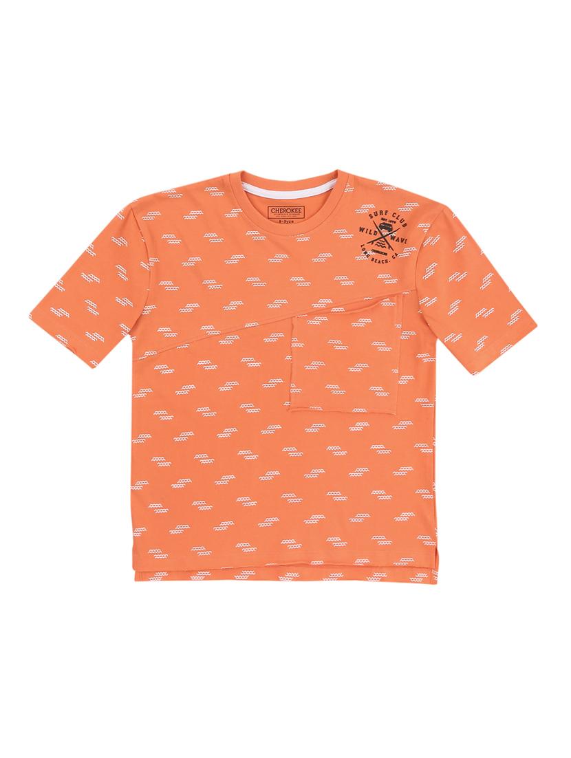 round neck graphic t-shirt - 17839646 - Zoom Image - 1