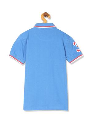 polo neck printed t-shirt - 17839715 - Standard Image - 2