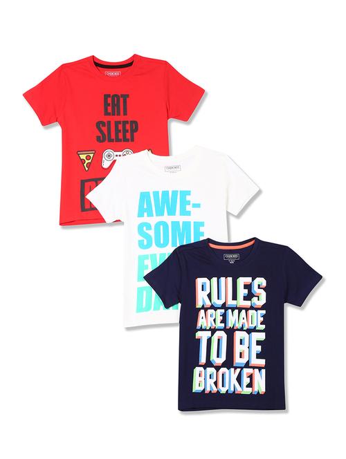 set of 3 graphic t-shirt - 17839796 - Standard Image - 1