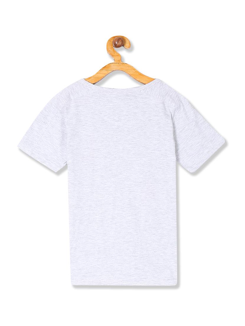 round neck printed t-shirt - 17839814 - Zoom Image - 2