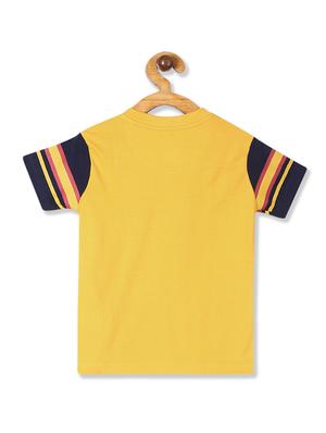 round neck printed t-shirt - 17839862 - Standard Image - 2
