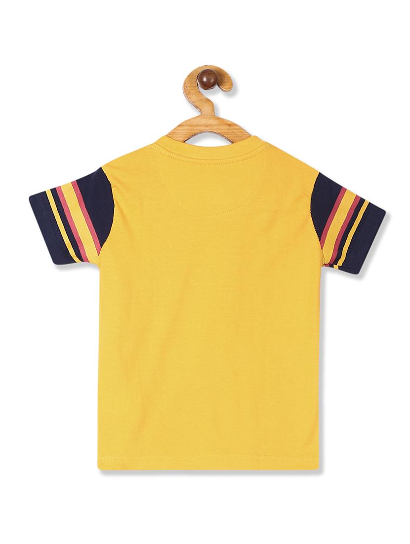 round neck printed t-shirt - 17839862 - Zoom Image - 2