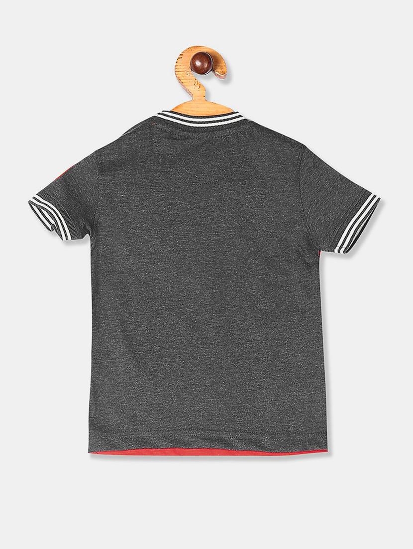 round neck graphic t-shirt - 17839912 - Zoom Image - 2