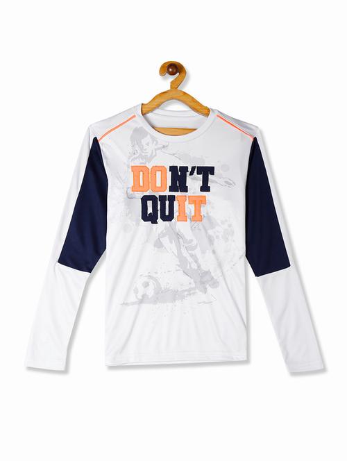 round neck printed t-shirt - 17839916 - Standard Image - 1