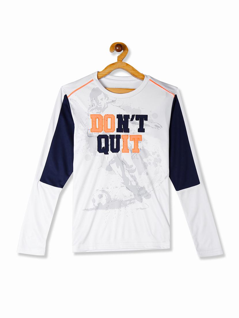 round neck printed t-shirt - 17839916 - Zoom Image - 1