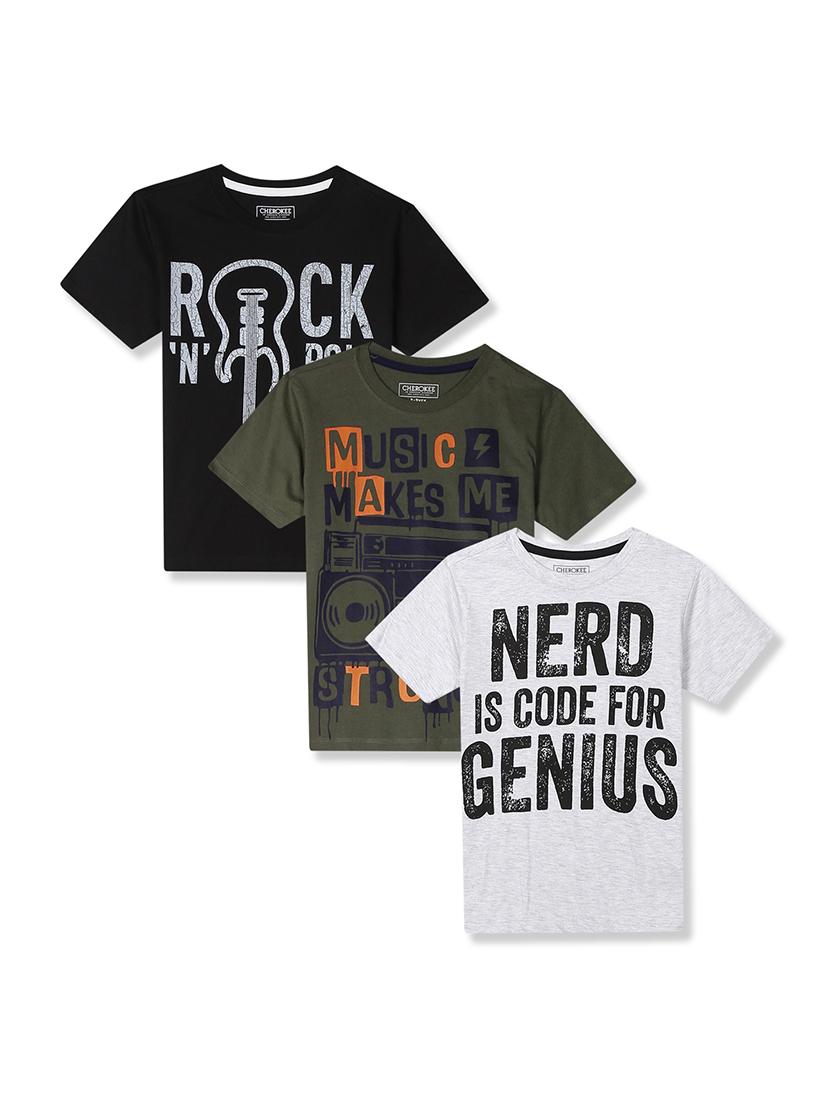 set of 3 graphic t-shirt - 17839944 - Zoom Image - 1