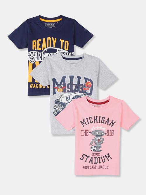 set of 3 graphic t-shirt - 17840082 - Standard Image - 1