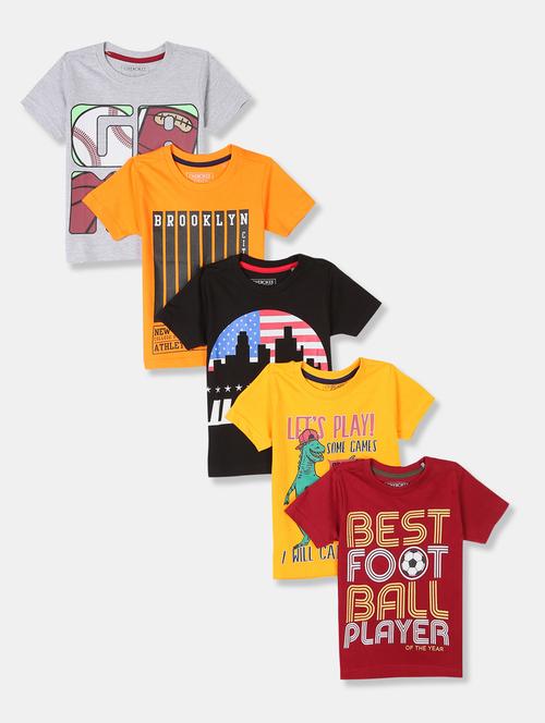set of 5 graphic t-shirt - 17840091 - Standard Image - 1