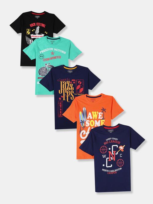 set of 5 graphic t-shirt - 17840202 - Standard Image - 1