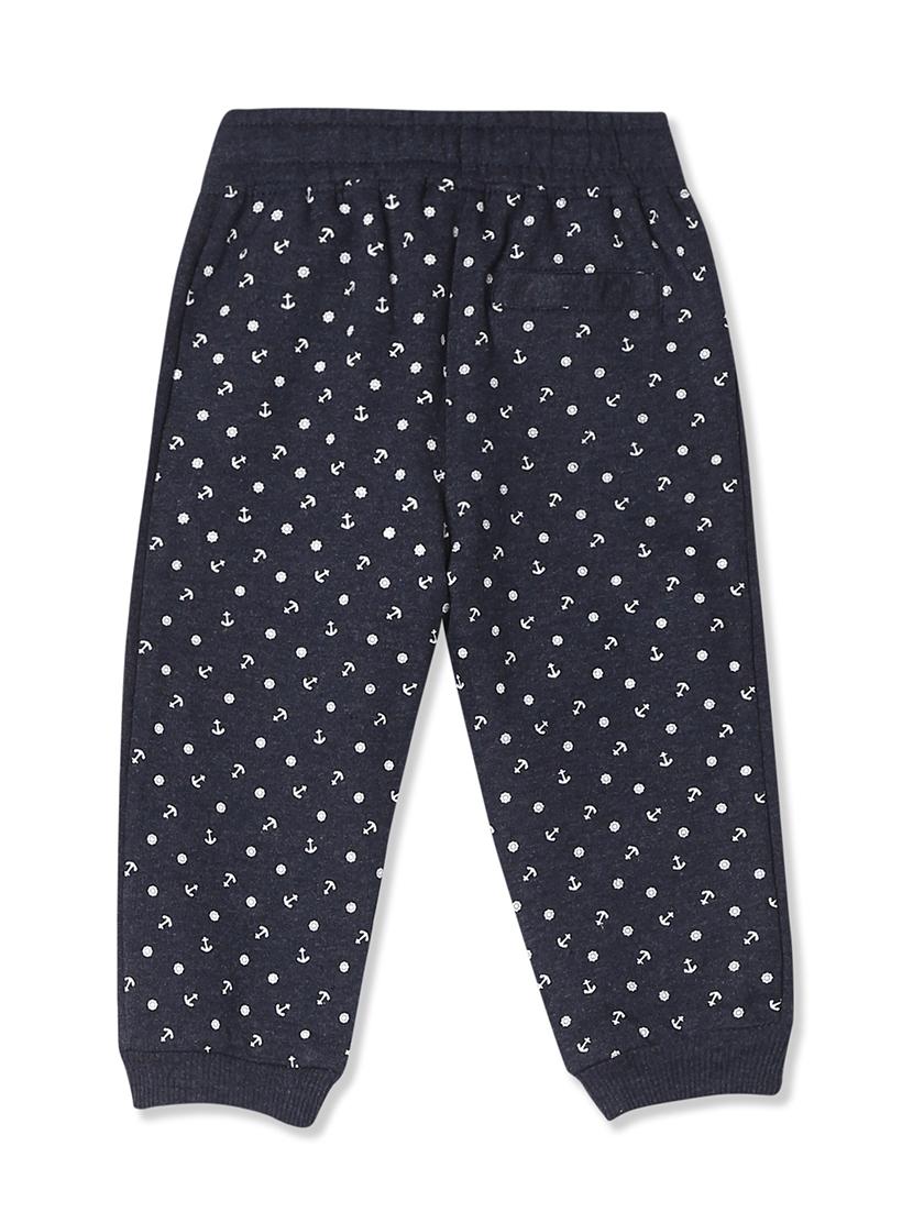 blue printed joggers trouser - 17840378 - Zoom Image - 2