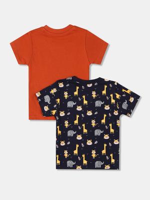 set of 2 printed t-shirts - 17840428 - Standard Image - 2