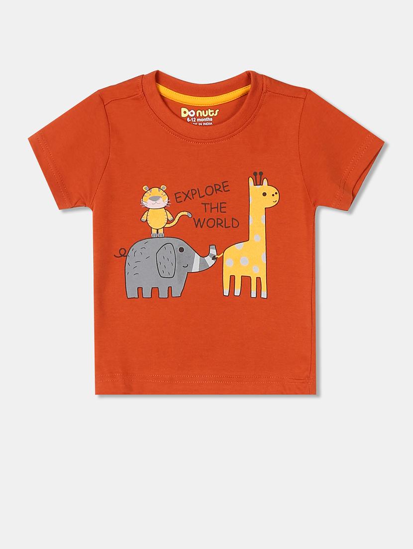set of 2 printed t-shirts - 17840428 - Zoom Image - 3
