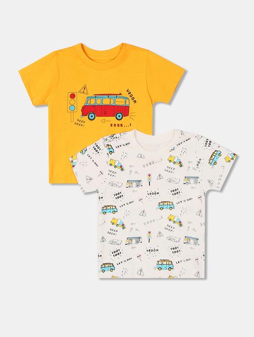 set of 2 printed t-shirts - 17840437 - Standard Image - 1