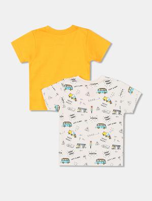 set of 2 printed t-shirts - 17840437 - Standard Image - 2