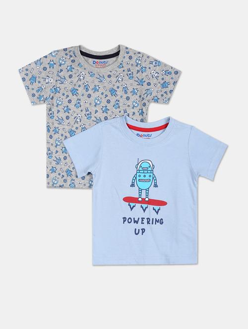 set of 2 printed t-shirts - 17840454 - Standard Image - 1