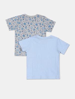 set of 2 printed t-shirts - 17840454 - Standard Image - 2