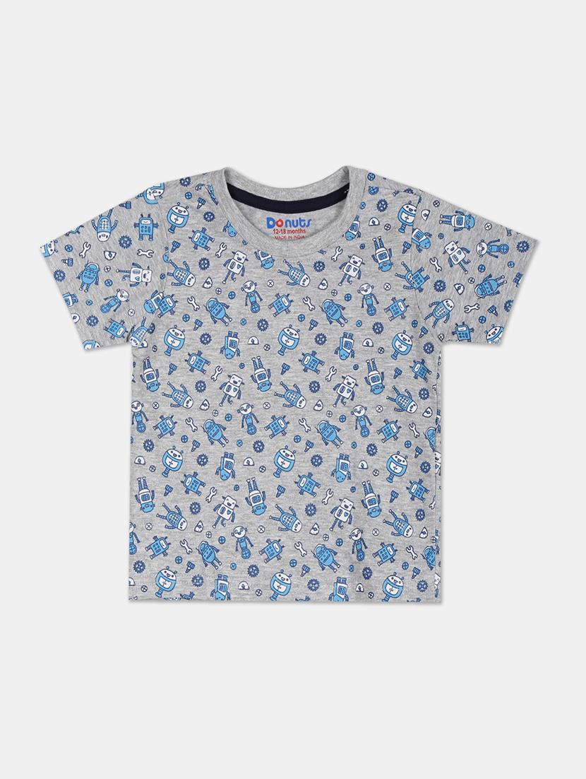 set of 2 printed t-shirts - 17840454 - Zoom Image - 3