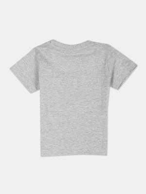 grey printed t-shirt - 17840455 - Standard Image - 2