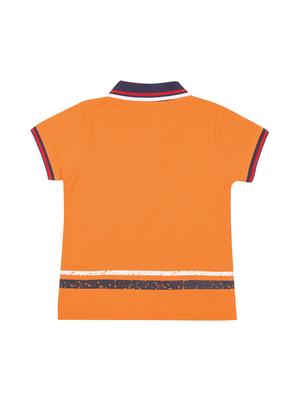 orange printed t-shirt - 17840458 - Standard Image - 2