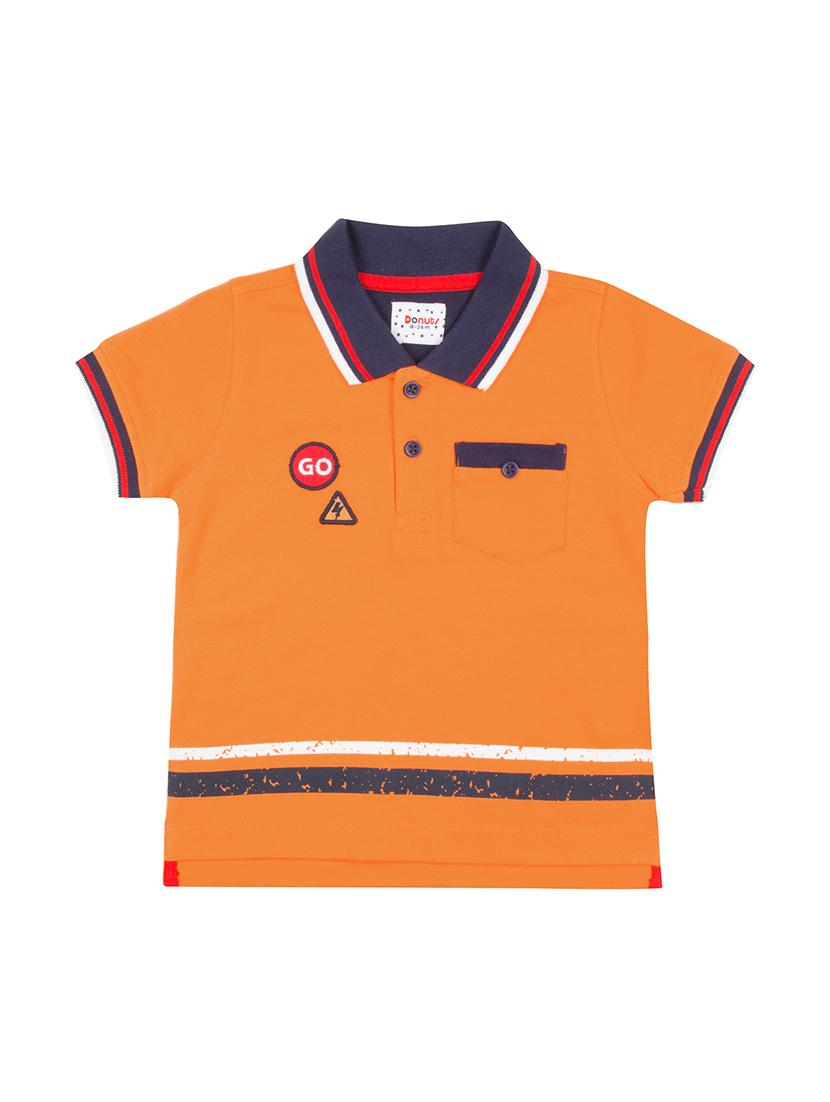 orange printed t-shirt - 17840458 - Zoom Image - 1